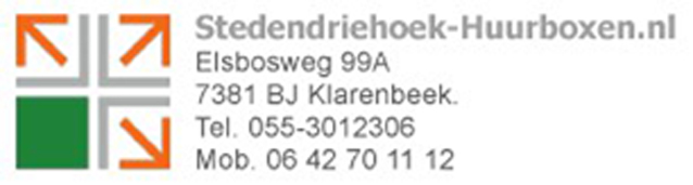 Stedendriehoek Huurboxen